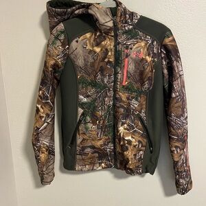 Under Armour Storm Realtree Camo Softshell Jacket-Small